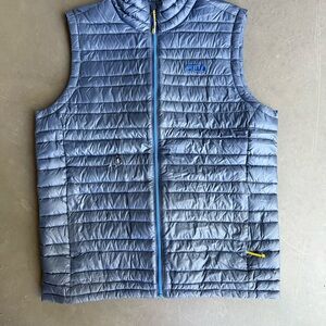 Stio Blue Puffer Vest